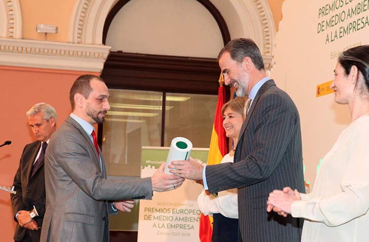 A&B Laboratorios has been awarded the European Business Award for the Environment 2018